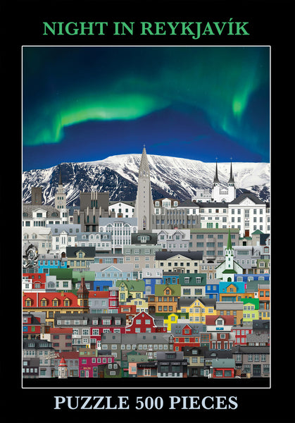 Lítið norðurljósa púsl