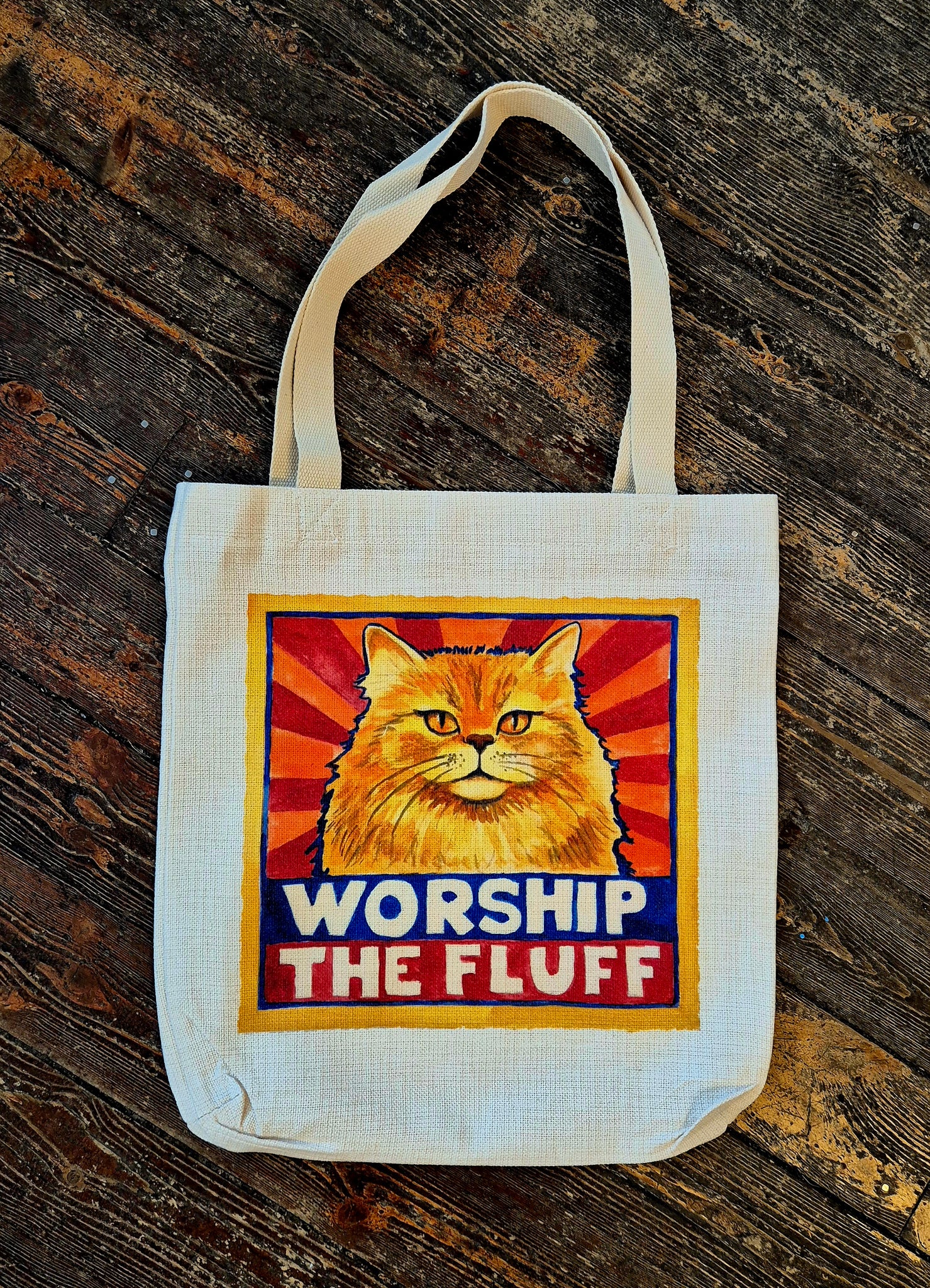 Worship tote bag