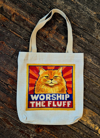 Worship tote bag