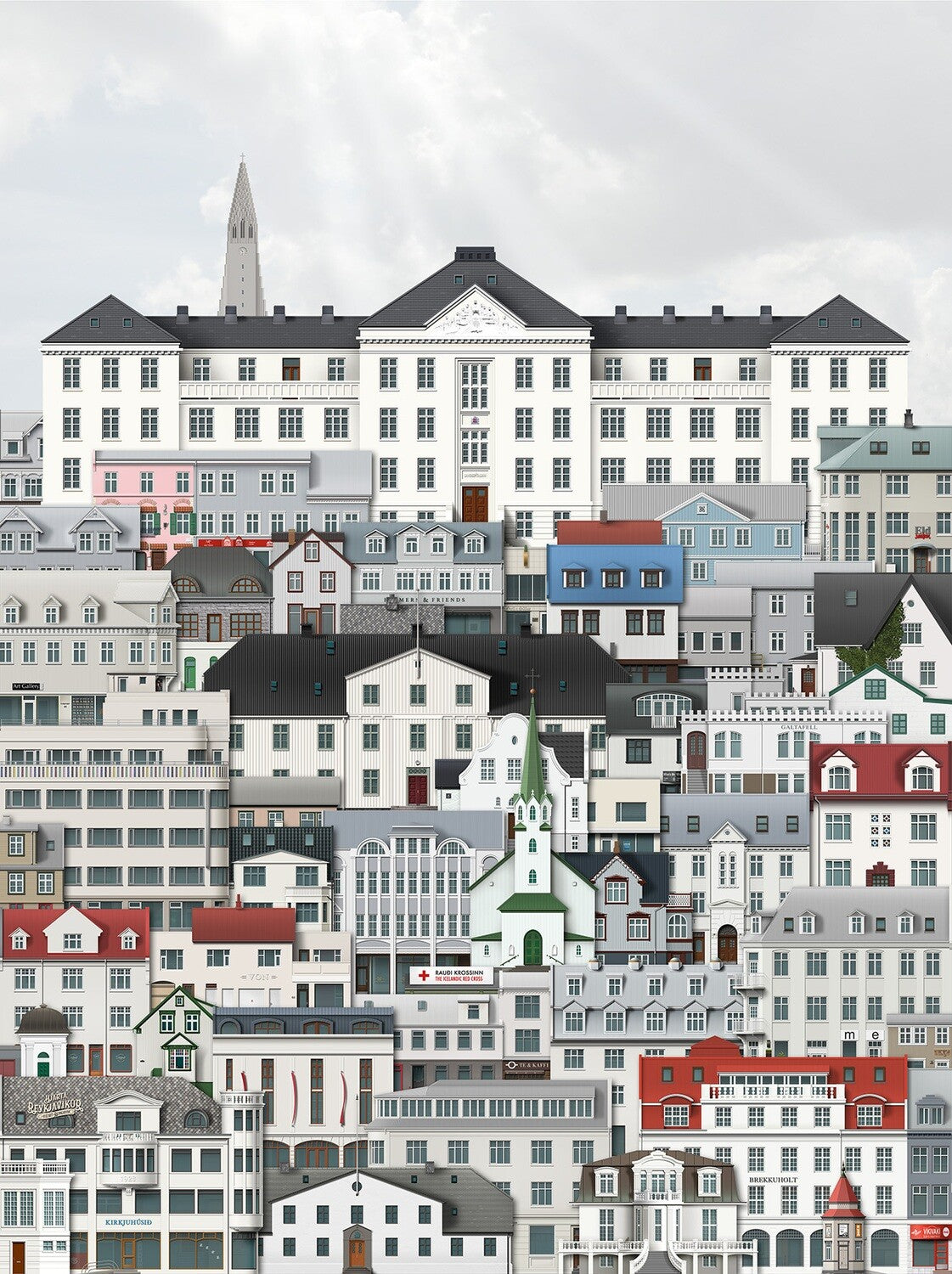 Reykjavíkur veggspjald
