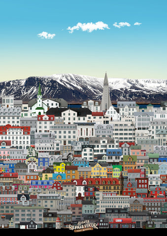 Reykjavíkur veggspjald