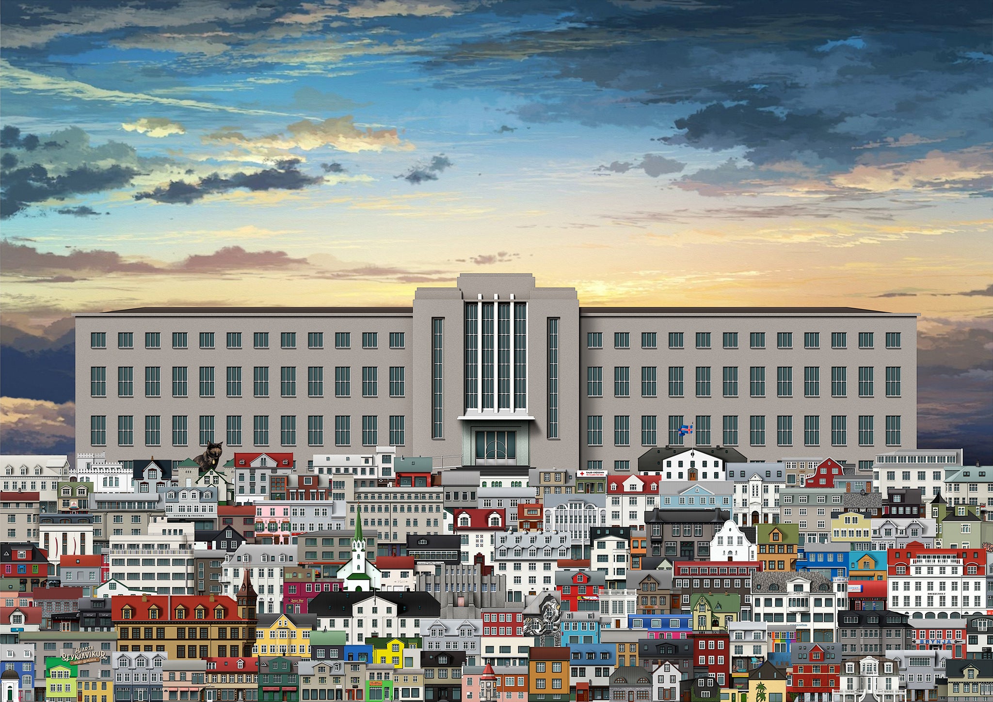 Reykjavíkur veggspjald